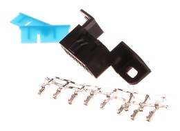 OBD2-Buchse (weiblich) ohne bestückte Pins, 16 freie Pins