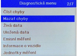 Fahrzeugdiagnose SX FIVE in CZ/SK/DE/EN/HU