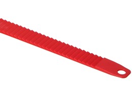 Befestigungsriemen für den Fahrradträger an der Anhängerkupplung, Länge 27 cm, rot - Ersatzteil