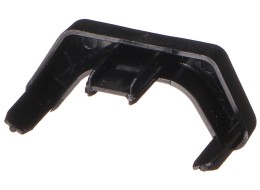 Kunststoff-Endkappe der Schiene des Fahrradträgers BIKE 2 / 3 / 4, schwarz - Ersatzteil