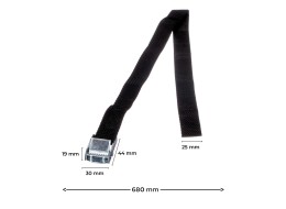 Befestigungsriemen zur Fixierung des E-Bike-Reifens, Länge 650 mm, 2 Stück - Ersatzteil
