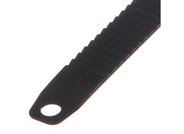 Spannriemen für Fahrradträger an der Anhängerkupplung, Länge 27 cm, schwarz - Ersatzteil