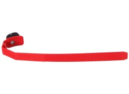 Schnellspannband für Fahrradträger an der Anhängerkupplung, Länge 38 cm, rot - Ersatzteil