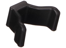 Kunststoff-Endkappe der Schiene des Fahrradträgers E-BIKE 2, schwarz - Ersatzteil