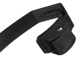 Schnellspannriemen für Fahrradträger an der Anhängerkupplung, Länge 38 cm, schwarz - Ersatzteil