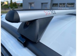 Aluminium-Querträger mit Schloss ROOF RACK IN 1, 120cm, Tragfähigkeit 90kg