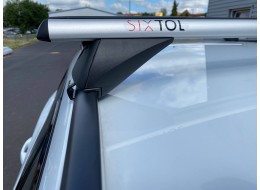 Aluminium-Querträger mit Schloss ROOF RACK IN 1, 120cm, Tragfähigkeit 90kg