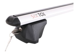 Aluminium-Querträger mit Schloss ROOF RACK FIX PRO, 120 cm, Tragfähigkeit 90 kg