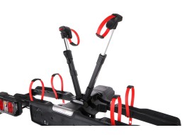 Fahrradträger für die Anhängerkupplung E-BIKE 2 PREMIUM - 2 E-Bikes, Tragfähigkeit 60 kg, klappbar