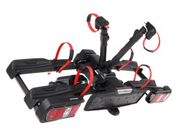 Fahrradträger für die Anhängerkupplung E-BIKE 2 PREMIUM - 2 E-Bikes, Tragfähigkeit 60 kg, klappbar