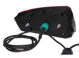 Leuchten-Set mit Kabel und 13-poligem Stecker für Fahrradträger E-BIKE PRO - Ersatzteil