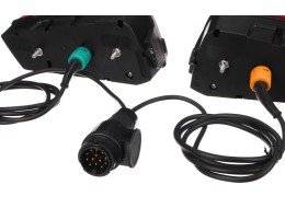 Leuchten-Set mit Kabel und 13-poligem Stecker für Fahrradträger E-BIKE PRO - Ersatzteil