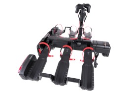 Fahrradträger für die Anhängerkupplung E-BIKE 3 PRO - 3 E-Bikes, Tragfähigkeit 60 kg, klappbar