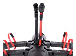 Fahrradträger für die Anhängerkupplung E-BIKE 3 PRO - 3 E-Bikes, Tragfähigkeit 60 kg, klappbar