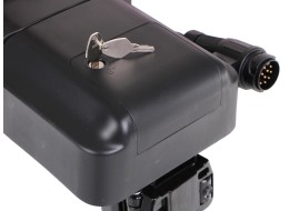 Fahrradträger für die Anhängerkupplung E-BIKE 3 PRO - 3 E-Bikes, Tragfähigkeit 60 kg, klappbar