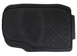 Universelle Gummiautofußmatten CAR MAT UNI SET 1, vorne, 2 Stück