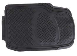 Universelle Gummiautofußmatten CAR MAT UNI SET 2, Komplettset, 3 Stück