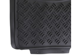 Universelle Gummiautofußmatten CAR MAT UNI SET 2, Komplettset, 3 Stück
