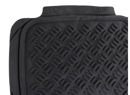 Universelle Gummiautofußmatten CAR MAT UNI SET 3, Komplettset, 4 Stück