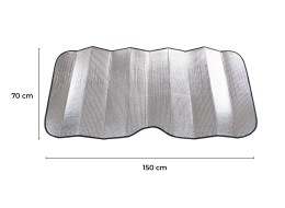 Sonnenschutz für die Frontscheibe CAR SUNSHADE PRO 6, 150 x 70 cm
