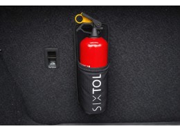 Halter für 1 kg Feuerlöscher im Auto mit Klettverschluss CAR FIRE 1