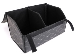 Auto Kofferraum Organizer CAR COMPACT ELEGANT L, 2 Fächer, faltbar, mit Deckel