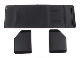 Auto-Organizer CAR COMPACT LEATHER M, 1 Fach, faltbar, mit Deckel SIXTOL