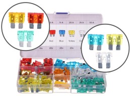 Satz Flachsicherungen MECHANIC FUSE SET 1, 5-30A, 120 Stk.
