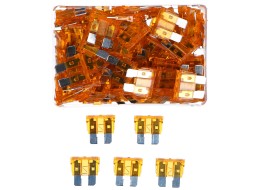 Satz Flachsicherungen fürs Auto MECHANIC FUSE SET 5A, 100 St.