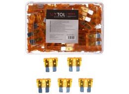 Satz Flachsicherungen fürs Auto MECHANIC FUSE SET 5A, 100 St.