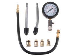Satz zur Kompressionsprüfung für Benzinmotoren MECHANIC ENGINE TESTER 8, 0-20 bar, 8 Stück