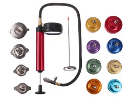 Satz zur Prüfung des Kühlsystems MECHANIC COOLING TESTER 14, 0-2,5bar, 14 Stk.