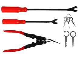 Multifunktionales Demontage-Set für Polster und Innenraum MECHANIC TRIM SET 19, 19-tlg.