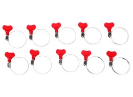 Schlauchschelle mit Flügelmutter MECHANIC CONNECT 32-44mm, 10 Stück