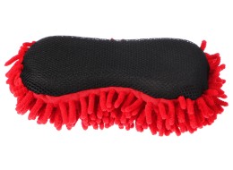 Autowaschschwamm CAR DETAILING WASH 1, 24 x 12,5 x 6 cm, schwarz-rot