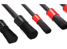Set präziser Bürsten zur Autoreinigung CAR DETAILING BRUSH 6, 6-teilig