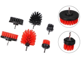Set Bohrmaschinenbürsten zur Autoreinigung CAR DETAILING DRILL BRUSH 6, 6-teilig