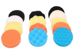 Satz Polierpads/-schwämmchen mit Halter zum Autoreinigen CAR DETAILING PAD 30, 30 Stück