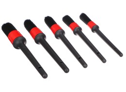 Set weicher Präzisionsbürsten zur Autoreinigung CAR DETAILING BRUSH 5 SOFT, 5 Stück