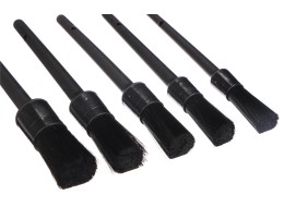 Set harter Präzisionsbürsten zur Autoreinigung CAR DETAILING BRUSH 5 HARD, 5 Stück
