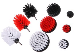 Set Bohrmaschinenbürsten zur Auto-Reinigung CAR DETAILING DRILL BRUSH 9, 9 St.