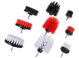 Set Bohrmaschinenbürsten zur Auto-Reinigung CAR DETAILING DRILL BRUSH 9, 9 St.