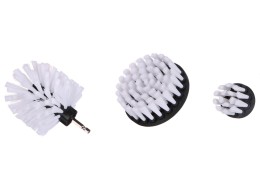 Set Bohrmaschinenbürsten zur Autoreinigung CAR DETAILING DRILL BRUSH 3 SOFT, 3 Stück