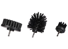 Bürstenset für Bohrmaschine zur Autoreinigung CAR DETAILING DRILL BRUSH 3 HARD, 3 Stück