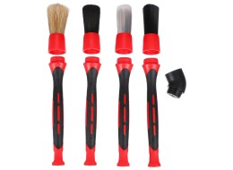 Set präziser Bürsten mit austauschbaren Aufsätzen zur Autoreinigung CAR DETAILING BRUSH 4