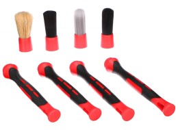 Set präziser Bürsten mit austauschbaren Aufsätzen zur Autoreinigung CAR DETAILING BRUSH 4