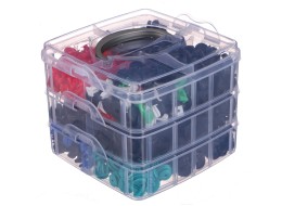 Satz von Klammern, Befestigungen und Bolzen für Fahrzeugverkleidung MECHNIC TRIM CLIP SET 700