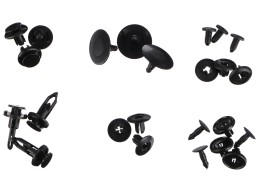 Satz von Klammern, Befestigungen und Bolzen für Fahrzeugverkleidung MECHNIC TRIM CLIP SET 700