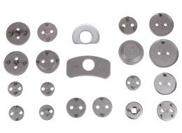 Bremskolbenrücksteller MECHANIC BRAKE SET BLACK 22, 22-teiliges Set