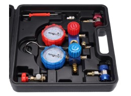Set zur Druck- und Dichtigkeitsprüfung der Fahrzeugklimaanlage MECHANIC AC TESTER 1